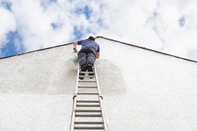 Peinture extérieure à Andechy — façades et ravalement